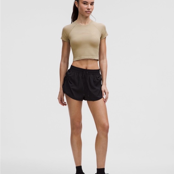 lululemon Sheer Oak Short Sleeve swiftly tech crop - Picture 10 of 11